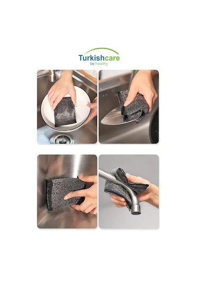 Turkish Care Inox Paslanmaz Telli Sihirli Bulaşık Süngeri