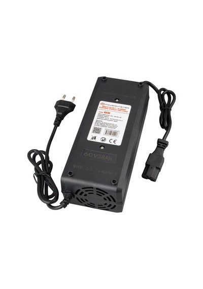 Powermaster Pm-6131 60 Volt - 38 Amper Elektrikli Bisiklet Şarj Cihazı Siyah
