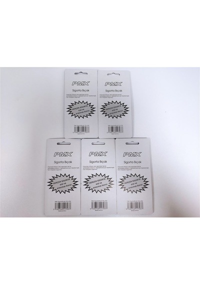 Pmx 5.Li Paket Yassı Bıçak Sigorta 10.Lu Ds10