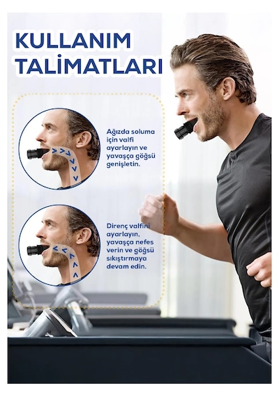 Şınav Çekme Tahtası Push Up Standı Ve Nefes Egzersiz Aleti Seviye Ayarlanabilir Solunum Düzenleyici Seti