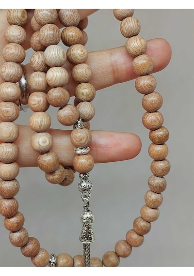 Gül Ağacı 99luk Tesbih 8mm 54652 Çok Renkli