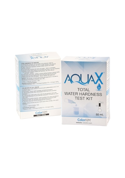 Yerli Üretim, 50 Ml Aquax - Toplam Su Sertlik Test Kiti |