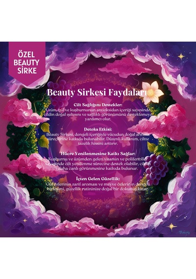 Mim and More Beauty Sirke Üzüm Gül Ve Kuşburnu Özlü 250 ML