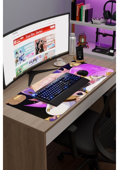 Dori Genshin Impact Anime Gacha V2 - 90x40 Xxl Gaming Mouse Pad Fare Altlığı