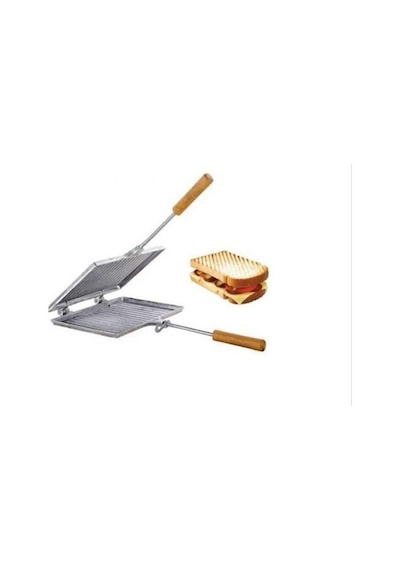 Tost Makinası Sade Ocak Üstü El Tost Nur Aliminyum Döküm (437367830)