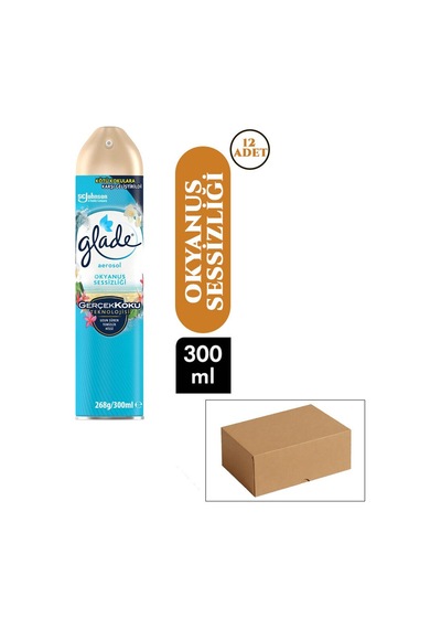 Glade Aerosol Okyanus Ortam Oda Kokusu Sprey 300ml - 12'li Paket Diğer