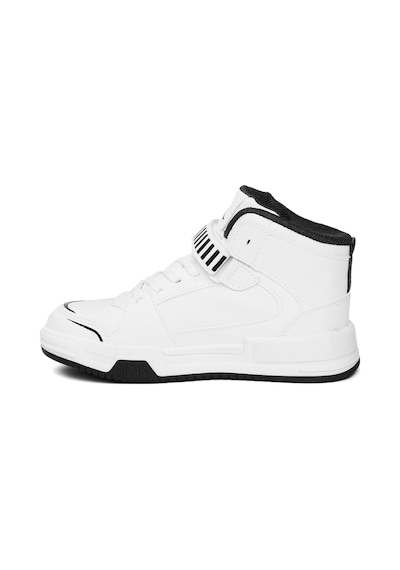 Cool King Uzun Filet Erkek Çocuk Hi Sneaker Beyaz-beyaz Beyaz