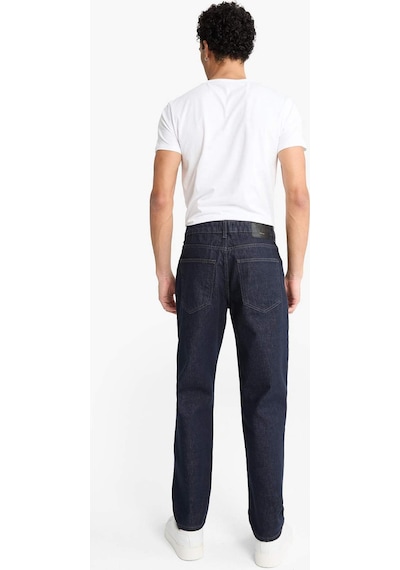Defacto Relax Tapered Fit Dar Paça Jean Pantolon G1195ax25aunm34 Mavi Defacto Relax Tapered Fit Dar Paça Jean Pantolon G1195ax25aunm34 Mavi