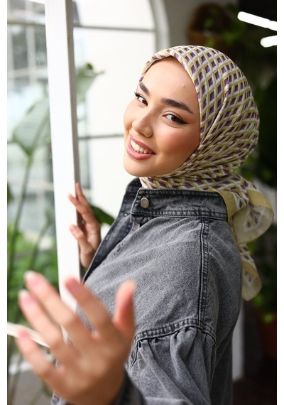 Silk Home Olinda Eşarp 48002-34 Açık Sarı