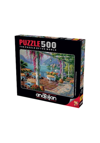 Anatolian 500 Parçalık Puzzle - Mor Salkımlı Teras 3578
