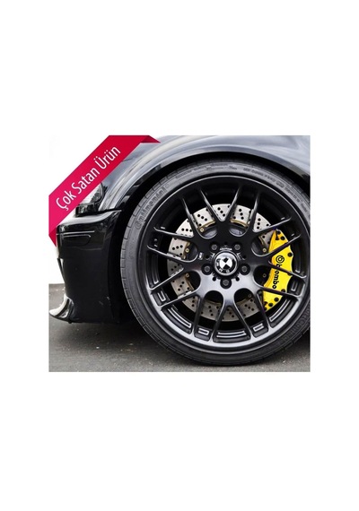Alfa Romeo 145 Uyumlu Brembo Sarı Kaliper Kapağı 4 Parça Ön Arka Set