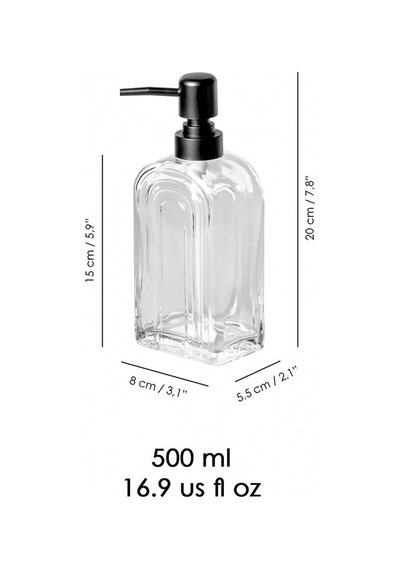 Mien Cam Sıvı Sabunluk 500 Ml Şeffaf