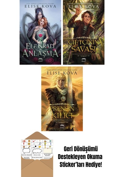 Elf Kralı İle Anlaşma + Çiftçinin Savaşı Altın Muhafızlar Serisi 3 + Prensin Kılıcı Altın Muhafızlar Serisi 2 Ciltli