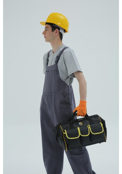 Monte Repairbag Mnt2001t 17inç 10'lu Kumaş El Alet Teknisyen Çantası Sarı