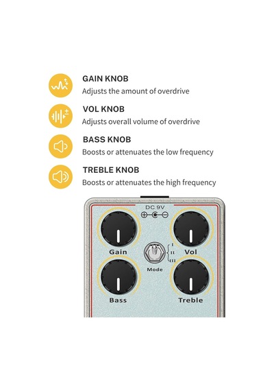 Donner Dumbal Drive Overdrive Pedalı