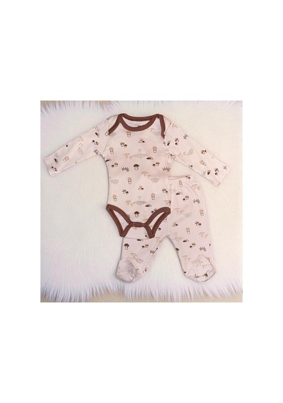 Altıntaş Baby Mantarlı Patikli Pijamalı 2 Li Body Ve Zıbın Takımı Mantar Açık Kahve Mantar Açık Kahve Altıntaş Baby Mantarlı Patikli Pijamalı 2 Li Body Ve Zıbın Takımı Mantar Açık Kahve Mantar Açık Kahve