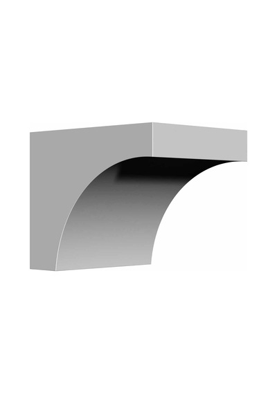 Ekena Millwork Bkt07x07x09st 7 1/4-inç G X 7 1/4-inç D X 9-inç H Stockport Braketi