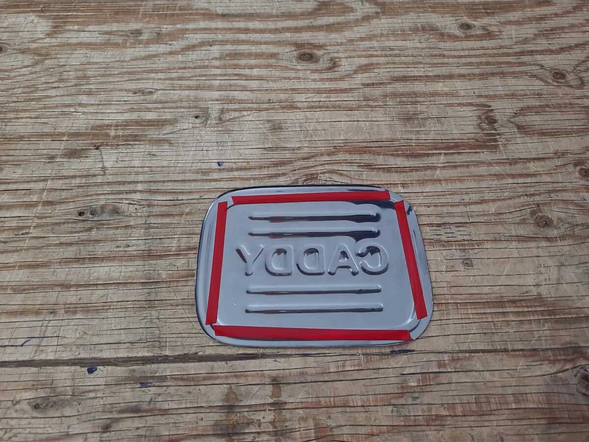 Ueskrom Vw Caddy 2003-2014 Model Arası Krom Depo Kapağı Paslanmaz Çelik