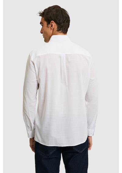 U.s. Polo Assn. Erkek Beyaz Gömlek Basic 50324660-vr013
