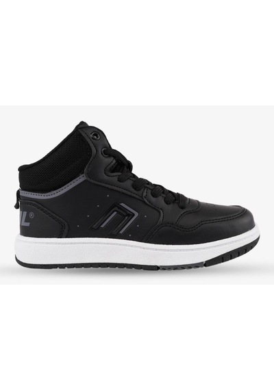 Cool Adel Uzun Boğazlı Ortopedik Taban Unisex Çocuk Spor Ayakkabı Siyah