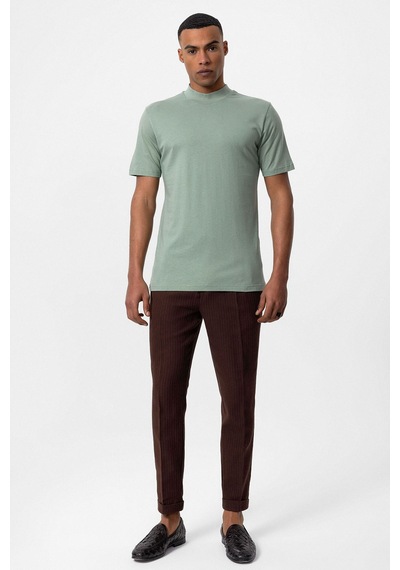 Antioch Slim Fit Basic T-shirt Mint