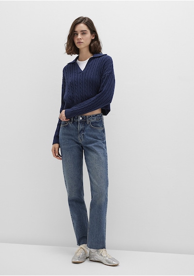 Mavi - New York Classic Denim Puslu Koyu Mavi Jean Pantolon 101441-88581 Koyu Mavi