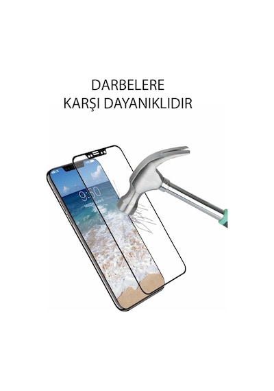 Xiaomi Uyumlu Redmi Poco M5s Tam Kaplayan Fiber Nano Ekran Koruyucu Cam