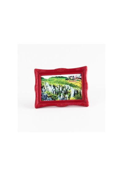 Malezya Temalı Ayaklı Çerçeveli Magnet