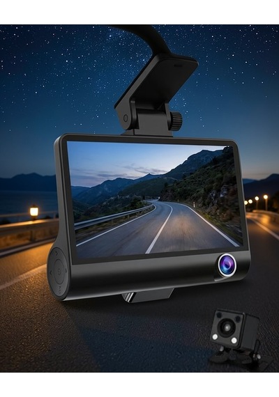 Çift Kamera Araç İzleme Sistemi 1080p Full Hd Park Modlu