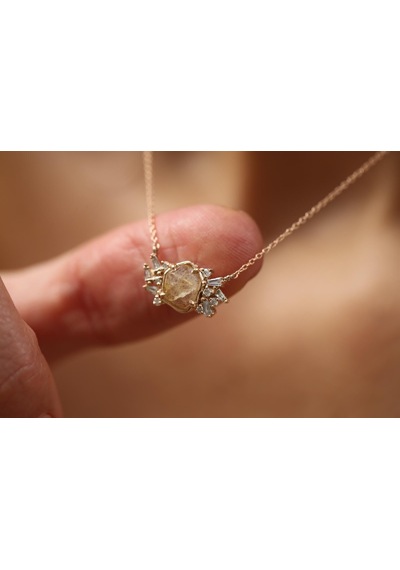 Reis Kuyumculuk T1932 Arte Quartz Altın Kolye