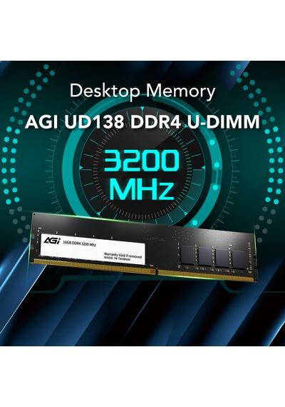 Agı 16gb Ddr4 3200mhz 1.2v Cl22 Pc Ram Bellek Agı320016ud138-st