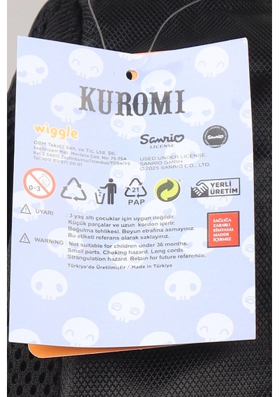 X Dekomus Lisanslı Kuromi Dark Delight Collection Full Kırtasiye Seti Okul Ve Kalem Çantası,beslenme Kabı,matara Altın
