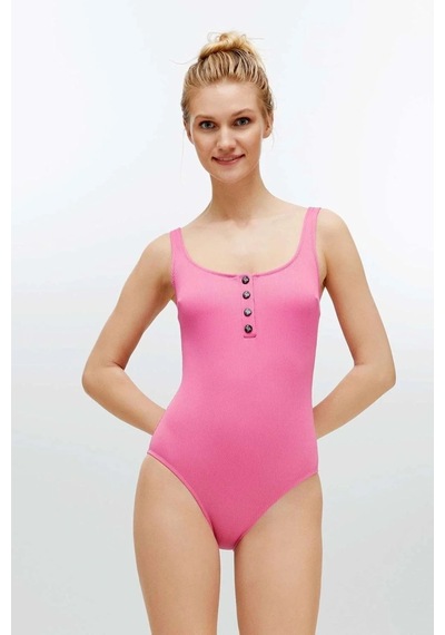 U.S. Polo Assn. Kadın Pembe Mayo Pembe