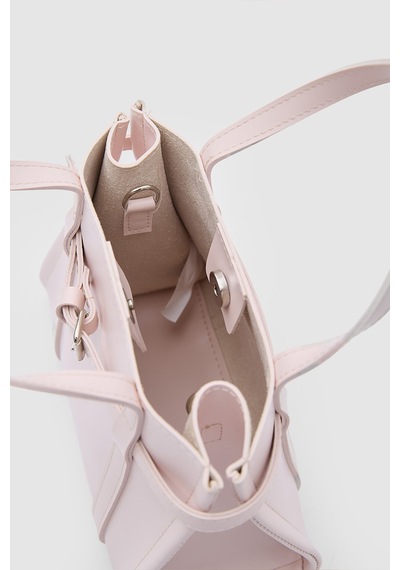 Shule Bags Bliss Chic El Ve Çapraz Çanta Sakura Pembe Açık Pembe