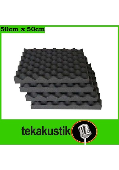 60 Dns Yanmaz Yumurta Akustik Sünger 50Cmx50Cm