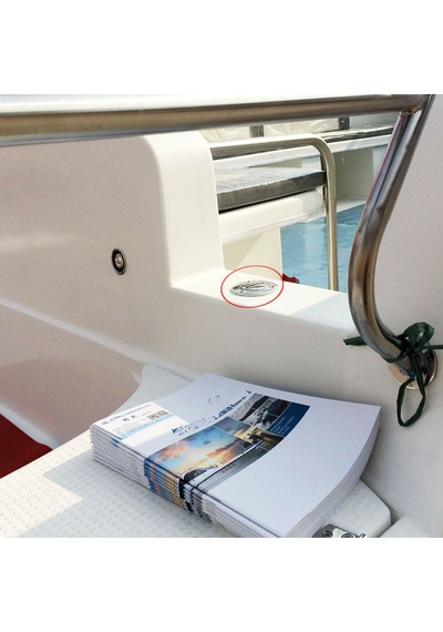 Su Dolum Kapağı 38mm Krom Tekne ve Karavan Su Dolum Ağzı