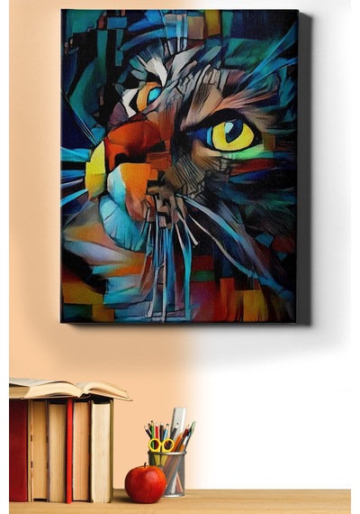 Webstyle Sayılarla Boyama Seti Kasnaklı Masum Bakış 50 X 65 Cm