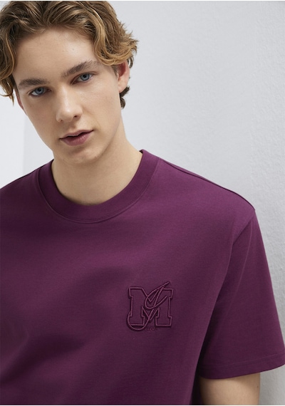 Mavi - Mj Logo Detaylı Mor Tişört 0612885-70670 Mor