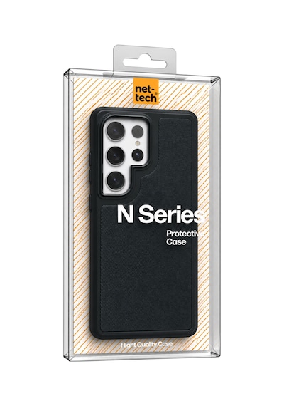 Nettech Samsung Galaxy S25 Ultra Uyumlu Nt-n121 Deri Arka Koruma Kılıf - Kahverengi