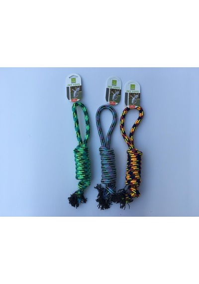 Nunbell Halat 47 CM Diş İpi Köpek Oyuncağı Çok Renkli