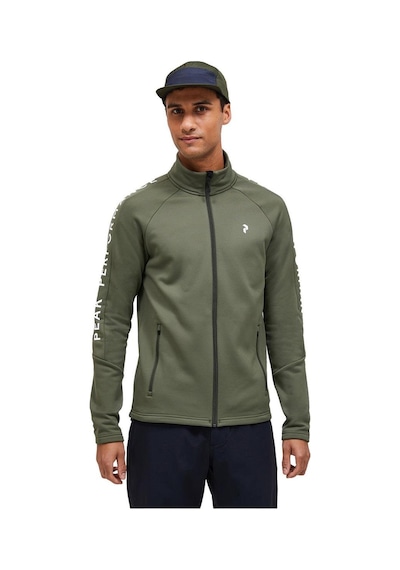 Peak Performance M Rider Zip Jacket Erkek Fleece G79556020-11798 Haki