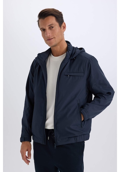 DeFacto Su İtici Regular Fit Dik Yaka Pamuk Astarlı Gizli Kapüşonlu Mevsimlik Mont D7669AX25SPNV175 DeFacto Su İtici Regular Fit Dik Yaka Pamuk Astarlı Gizli Kapüşonlu Mevsimlik Mont D7669AX25SPNV175