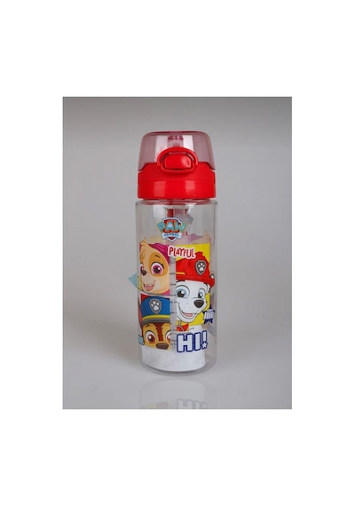 Paw Patrol Baskılı Lisanslı 500 Ml Matara Suluk Kilitlemeli 1 Adet Süper Kalite Kırmızı