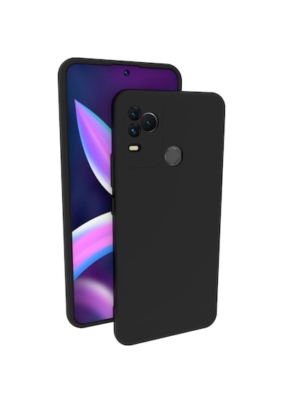 Omix X400 Kılıf Kamera Korumalı Silikon Rubber Arka Kapak Siyah