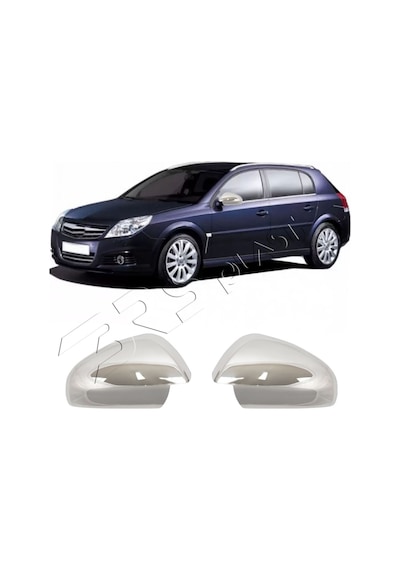 Opel Signum Uyumlu 2003-2008 Krom Ayna Kapağı 2 Parça Paslanmaz Çelik
