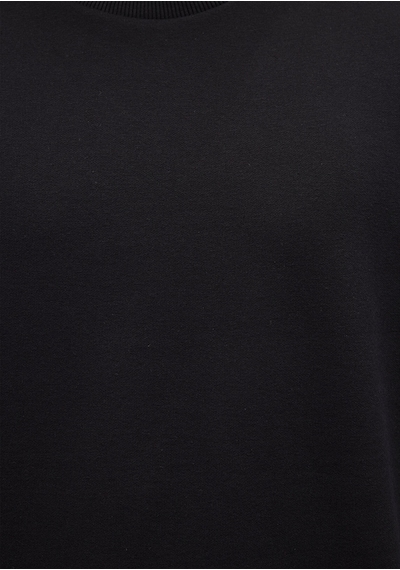 Mavi - Bisiklet Yaka Siyah Basic Sweatshirt 0s10276-900 Siyah