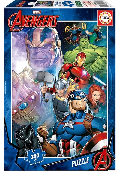 Educa 300 Parça Avengers Yenilmezler 8-11 Yaş Erkek Çocuk Puzzle