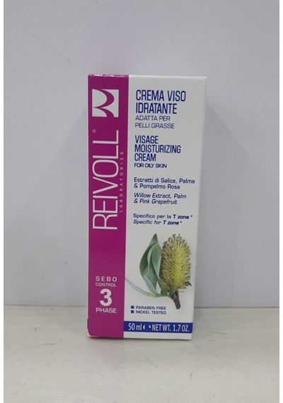 Reivoll Sebo Kontrol Yağlı Ciltler için Nemlendirici 50 ML