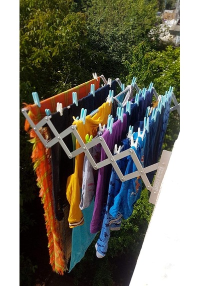 Compact Çamaşır Kurutma Askısı 100 Cm 9 Askılı Diğer