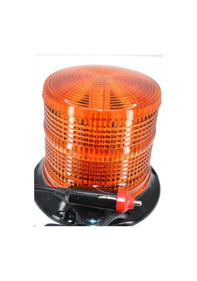3 Mod 72 Led Çakar Döner Tepe Lamba Sarı 12v 24v Sabit - Seyyar Seyyar Mıknatıslı - Kablolu